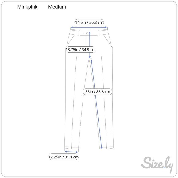 Minkpink Lilac Unity Textured Pants Womens Medium Australia Wide Leg - Picture 9 of 9